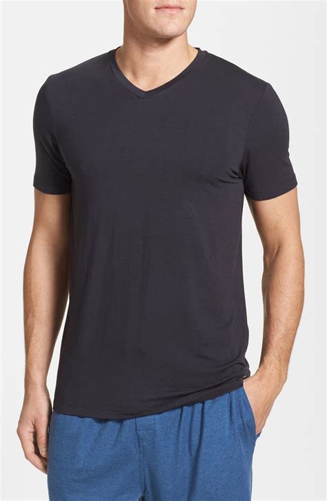 michael kors luxury modal v-neck t-shirt|michael kors cotton v neck.